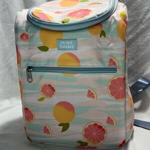 Women's Citrus Pattern Backpack cooler